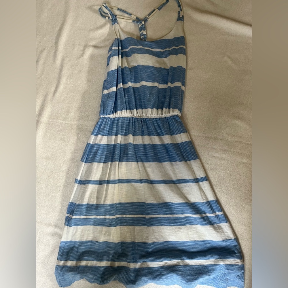 Lily Pulitzer Blue and White Striped Dress